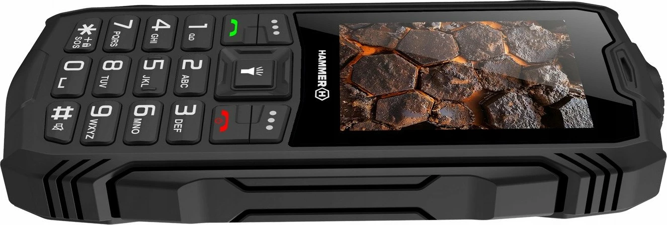 Celular myPhone Hammer Rock LTE 2.4\", Dual SIM, 4G LTE, IP68, bateri 3000 mAh, i zi