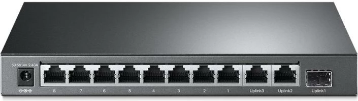 Switch TP-Link TL-SG1210MP 10 porta Gigabit 1Gbps, 8x PoE+ 123 W, unmanaged