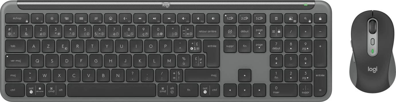 Set maus dhe tastierë Logitech SIGNATURE SLIM COMBO MK950, grafit