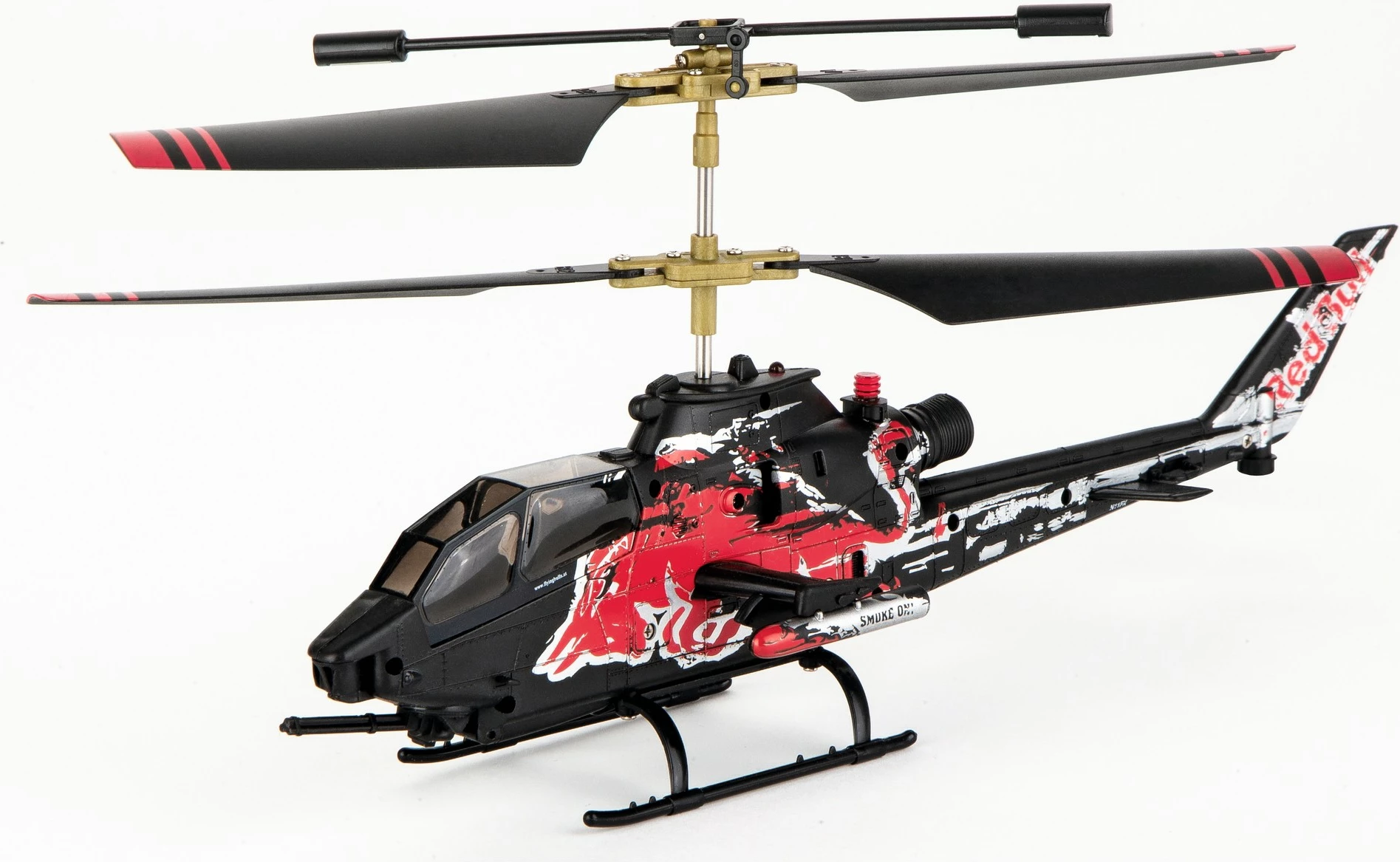 Helikopter Carrera 370501040X, 12 vjeç, i zi dhe i kuq