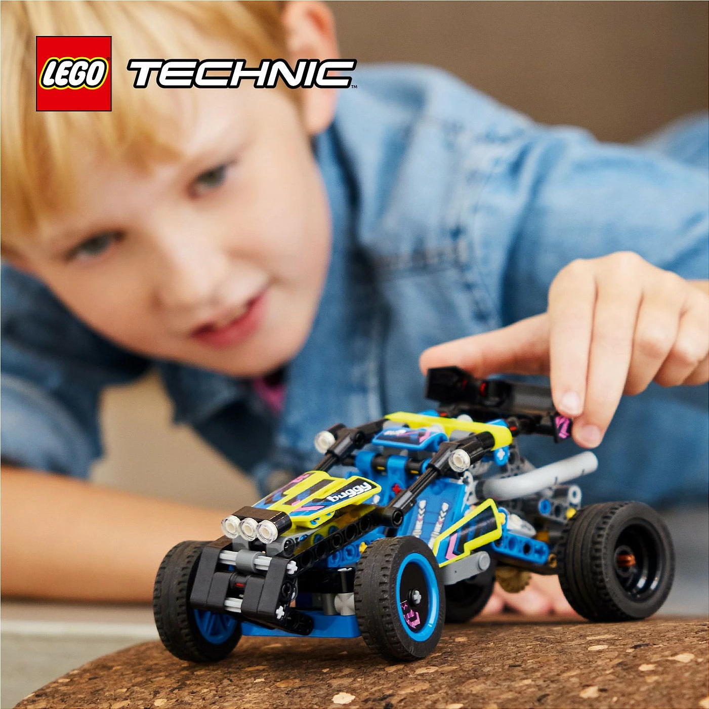 Set ndërtimi LEGO Technic 42164 Offroad Rennbuggy, 219 pjesë, multikolor