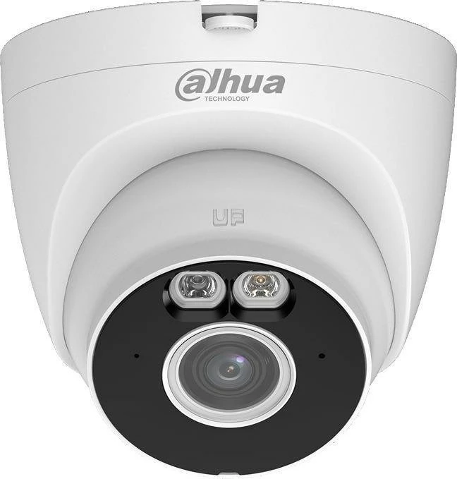 Kamerë sigurie IP DAHUA T2A-PV-0280B, dome, Full HD, e bardhë