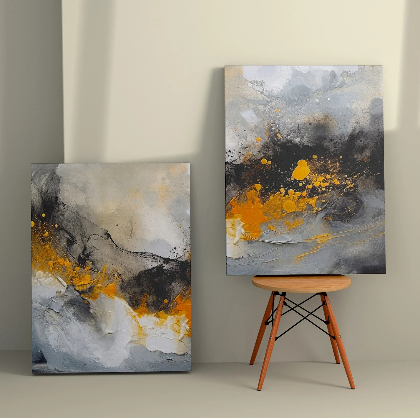 Pikturë dekorative në kanavacë (2 copë), Wallity, 2KNV4381, 70x100 cm