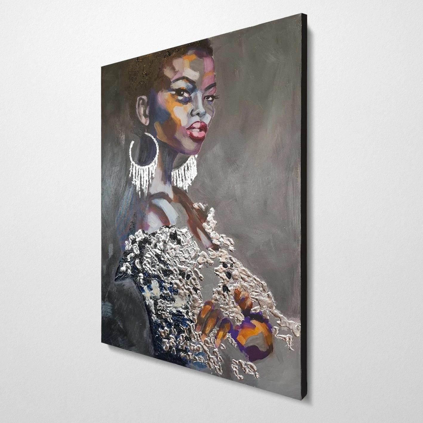 Pikturë dekorative me vaj, Wallity, OPS5454561, 50x70cm