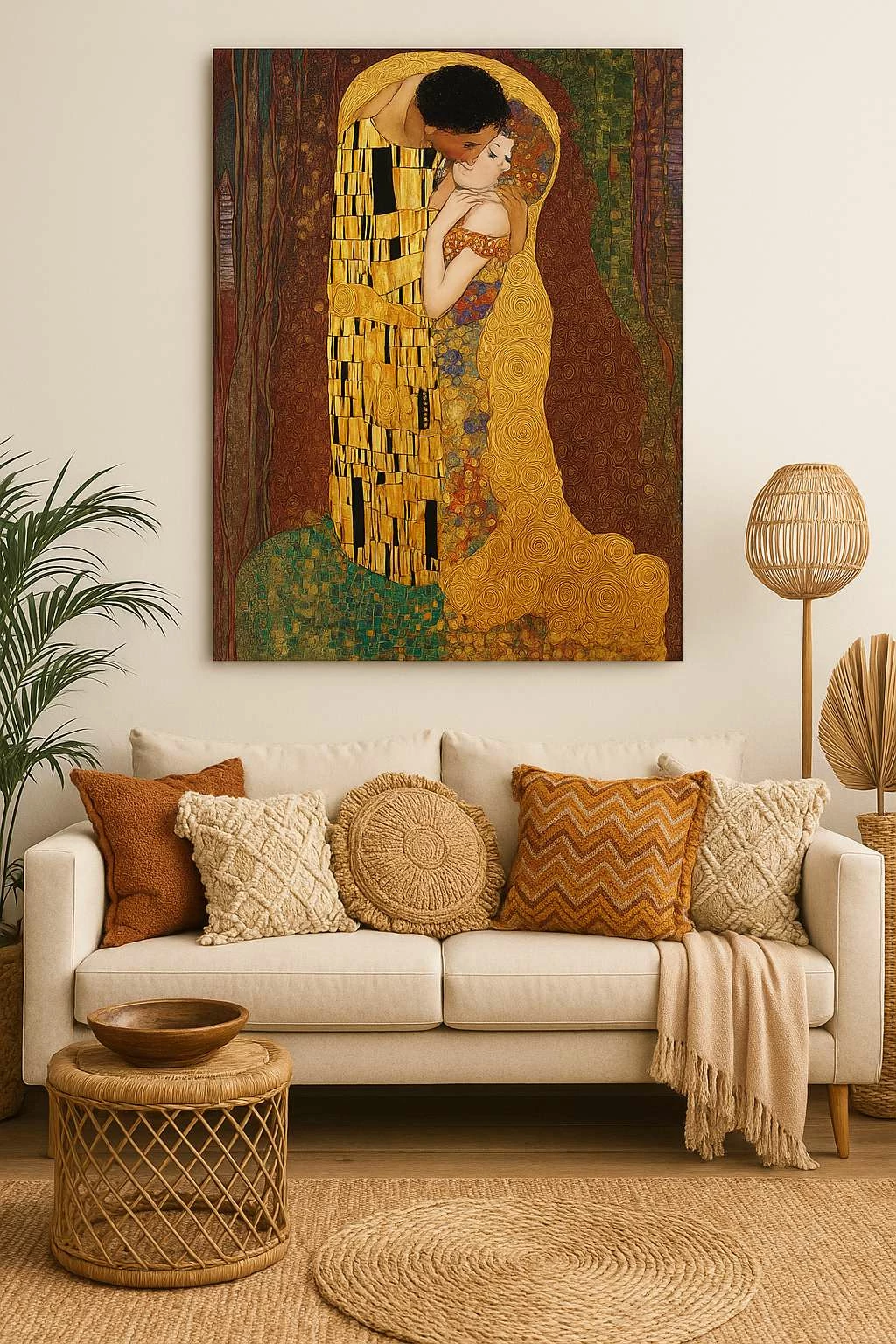 Pikturë dekorative në kanavacë, shumëngjyrëshe, Wallity, Hm_Cnvs26-40, 50x70cm