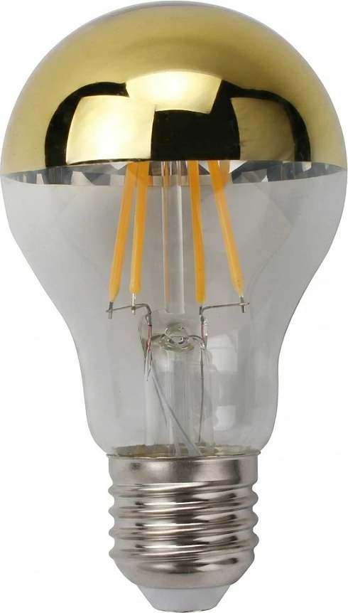 Poç LED Synergy21 E27 A60, 6W, dritë e ngrohtë, gold