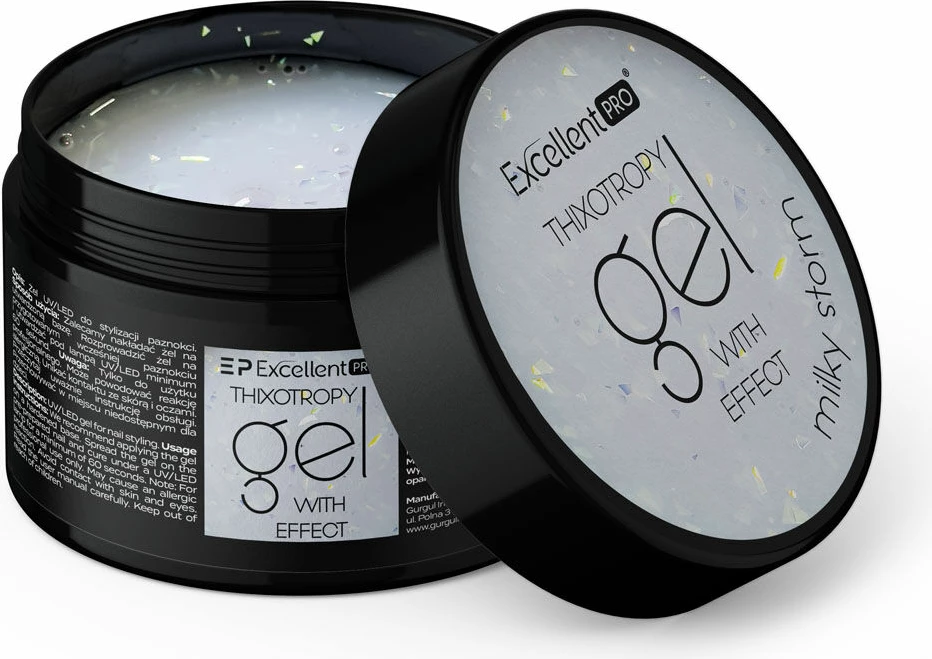 Xhel ndërtues për femra Excellent PRO Milky Storm, 15g