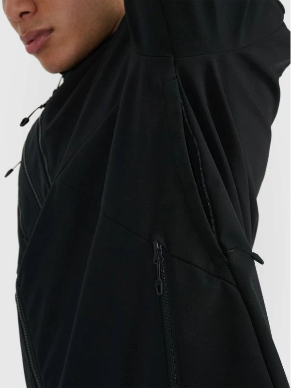 Jakne softshell për meshkuj 4F, e zezë [Madhësia: XL]