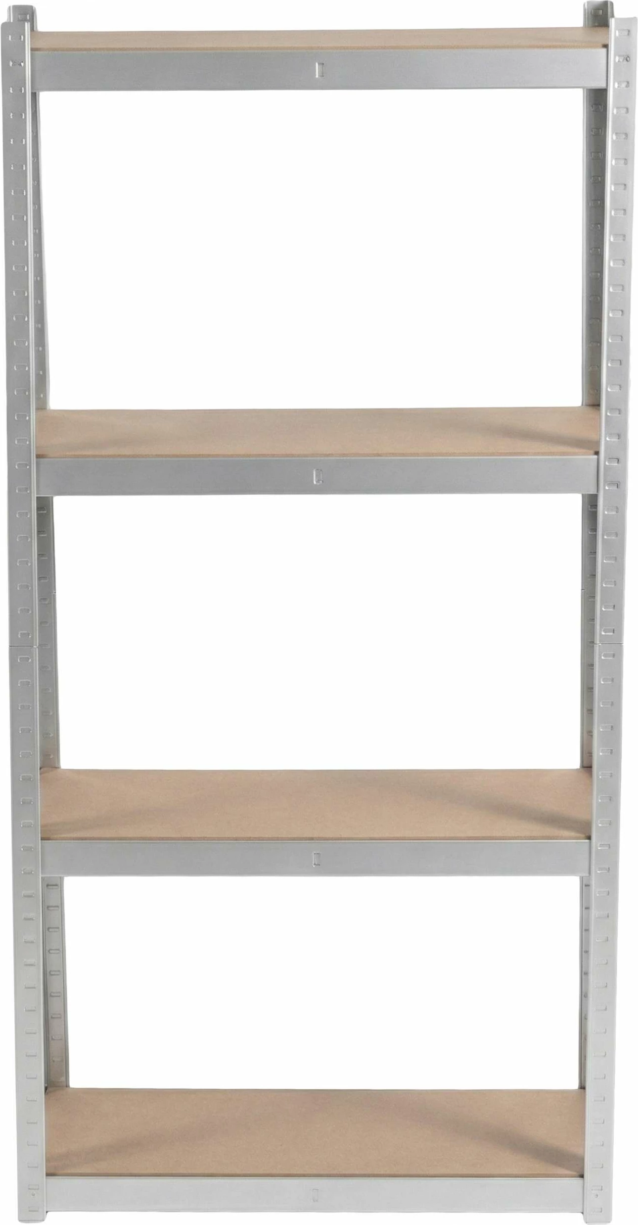 Raft magazinimi PROLINE 62033 150x75x30 cm, 4 rafte, 100 kg/raft, 2-në-1, argjendi