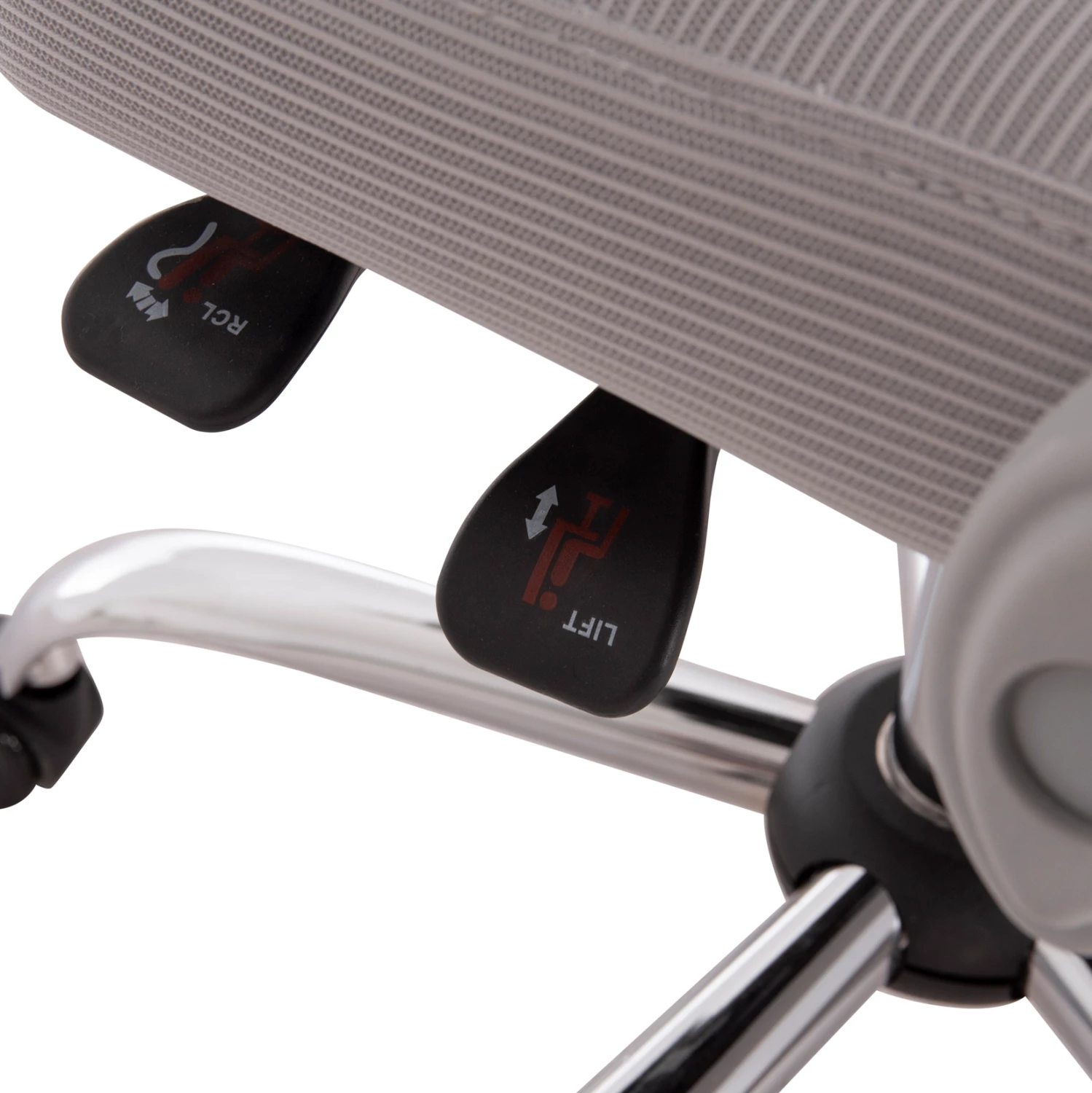 Karrige zyre BARNET, rrjetë gri, kornizë najloni gri, FH18258.02, 61x62x123cm