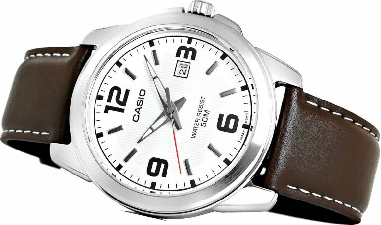Orë dore për meshkuj CASIO MTP-1314PL-7AVEF, kafe
