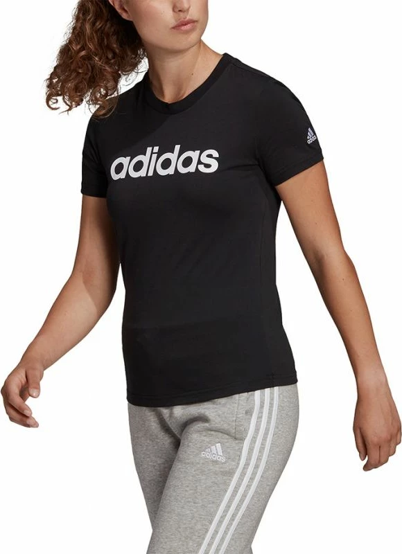 Maicë adidas për femra, e zezë