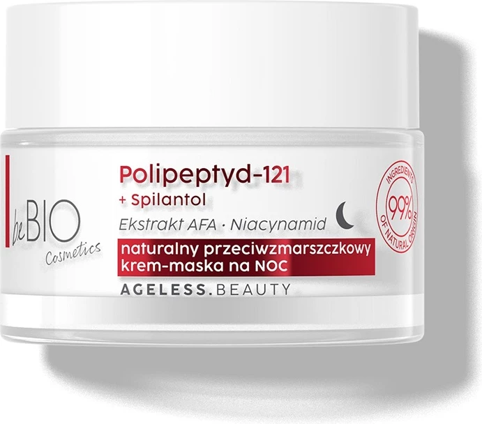 Krem-maska natyrale kundër rrudhave për femra BeBio Ewa Chodakowska Ageless Beauty 50ml
