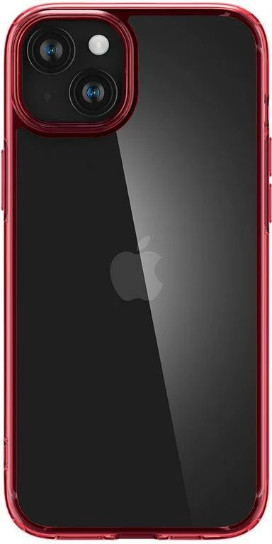 Mbështjellës Spigen Ultra Hybrid për iPhone 15, i kuq