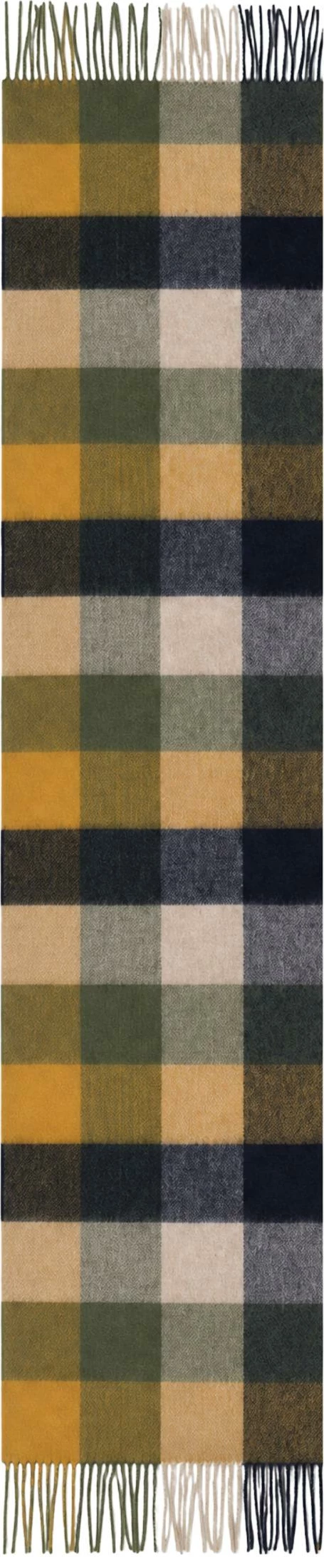 Shall për meshkuj Barbour Large Tattersall Scarf 262MUSC0005, i gjelbër