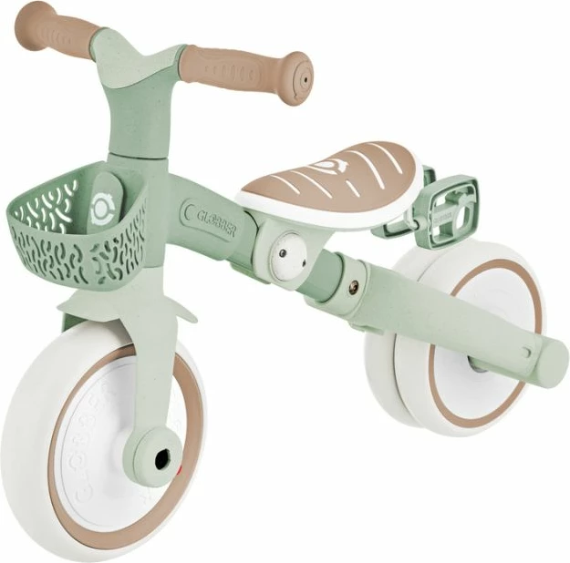 tricikll 3-në-1 Globber Learning Trike Plus Ecologic për fëmijë