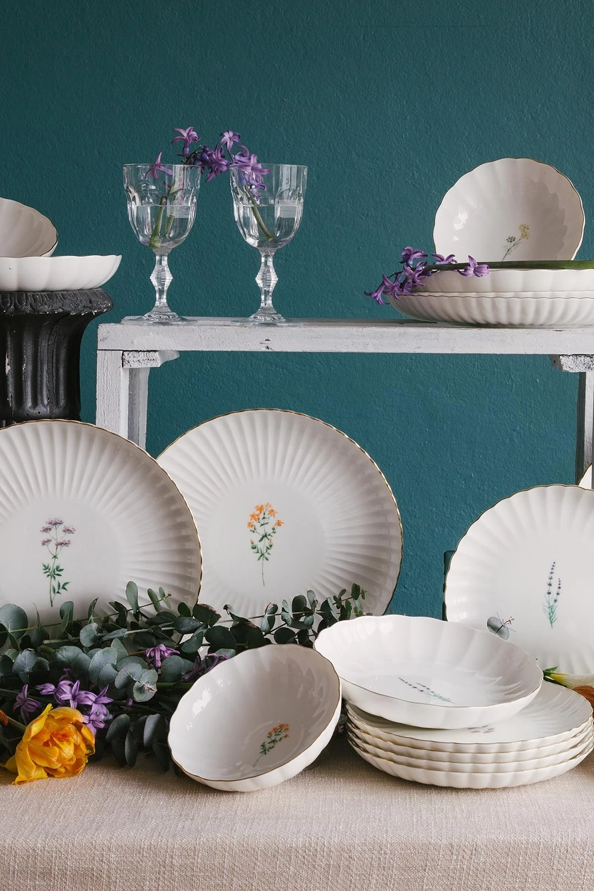 Set pjatash shërbimi (6 copë), Hermia, BNLZF27DUS64012673