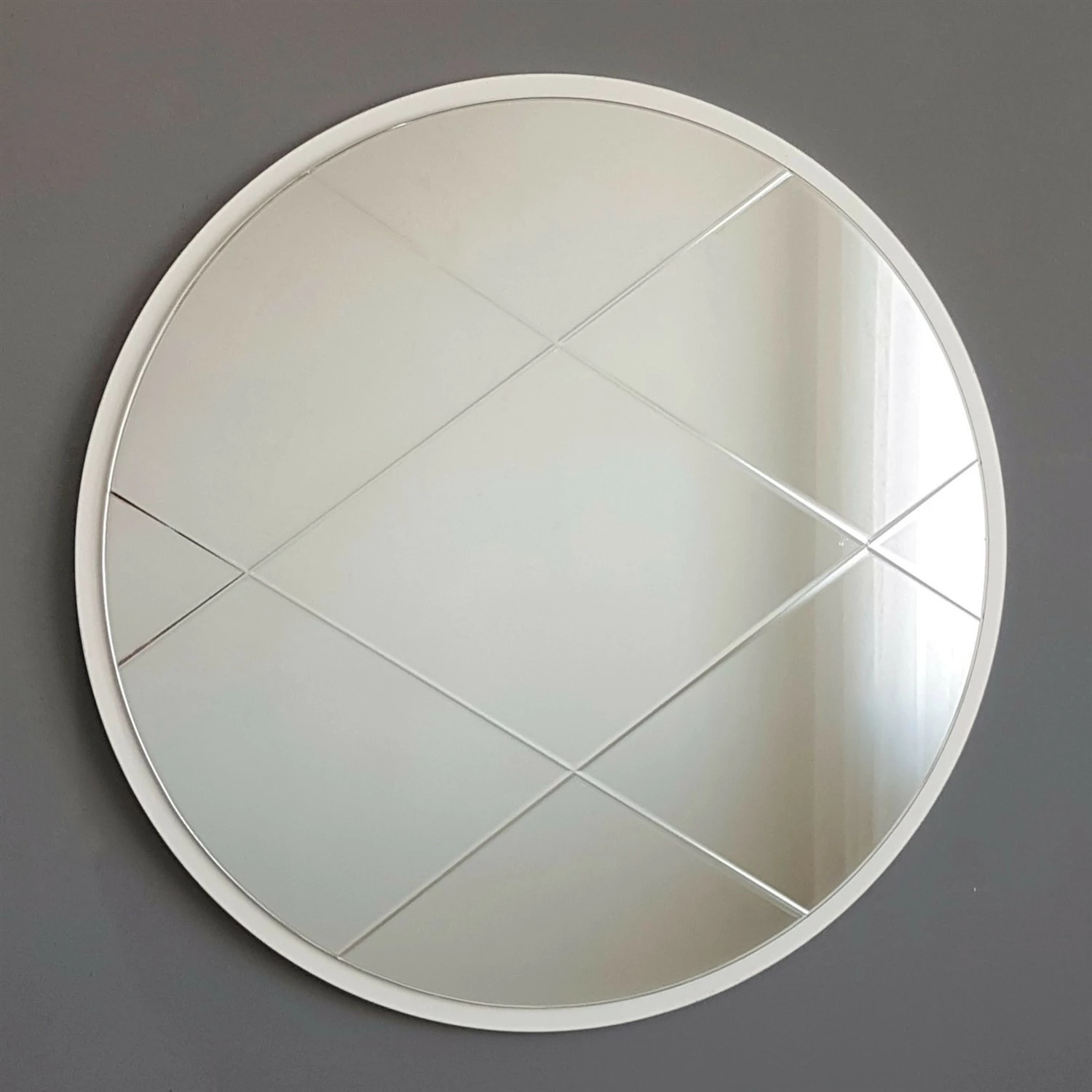 Pasqyrë Hanah Home, A700, ngjyrë argjendi, 60x60cm
