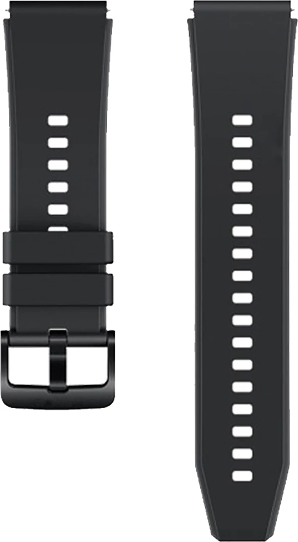 Rrip silikoni për orë Huawei Hurtel, për Watch GT 2/3/4/2 Pro/3 Pro/4 Pro/GT 2e 46mm, Zi