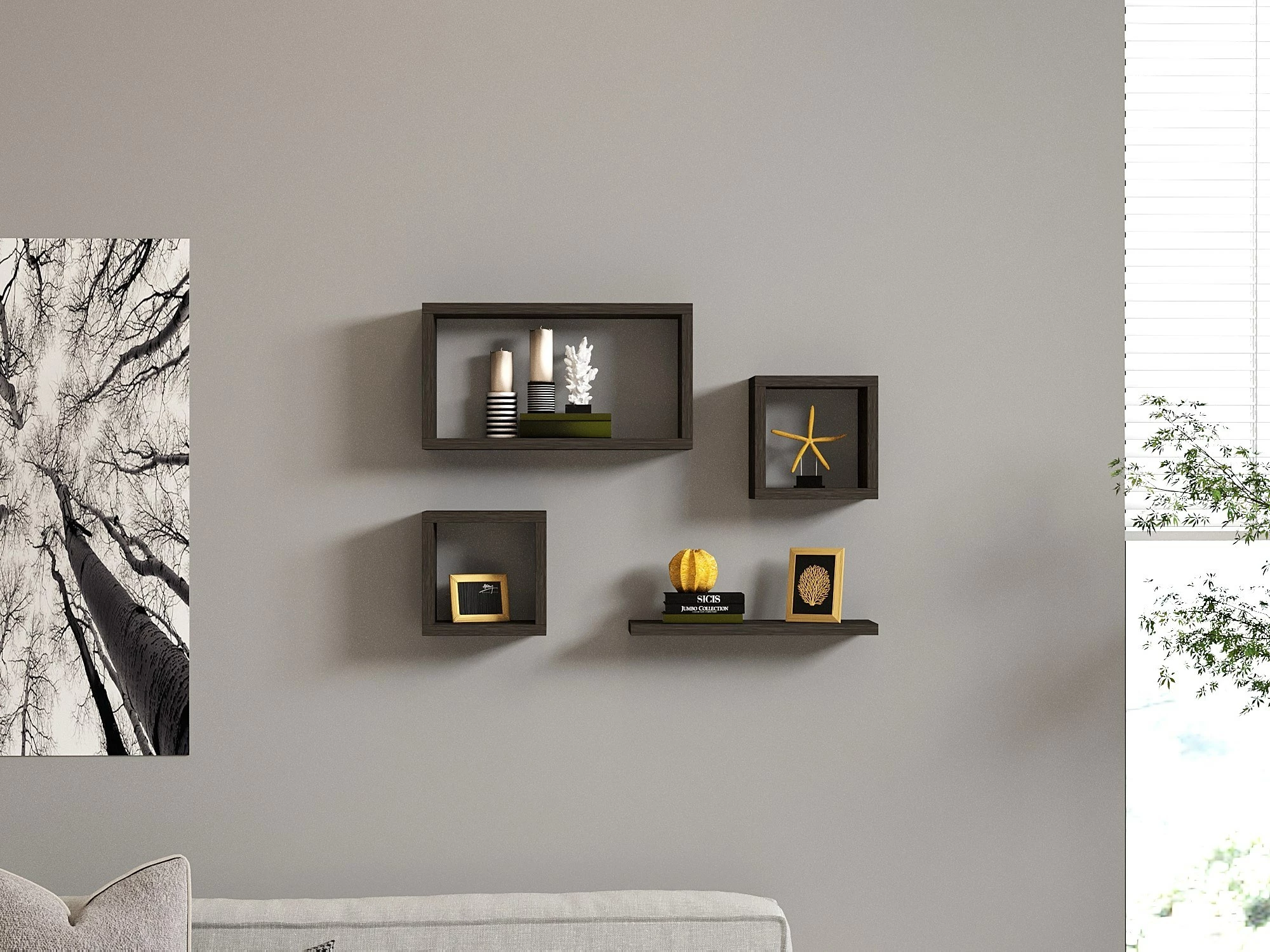 Raft muri Hanah Home, Babi, anthracite