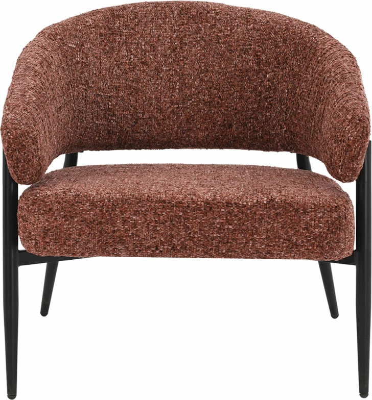 Fotelje Moritz, terrakota, 73x72x75 cm