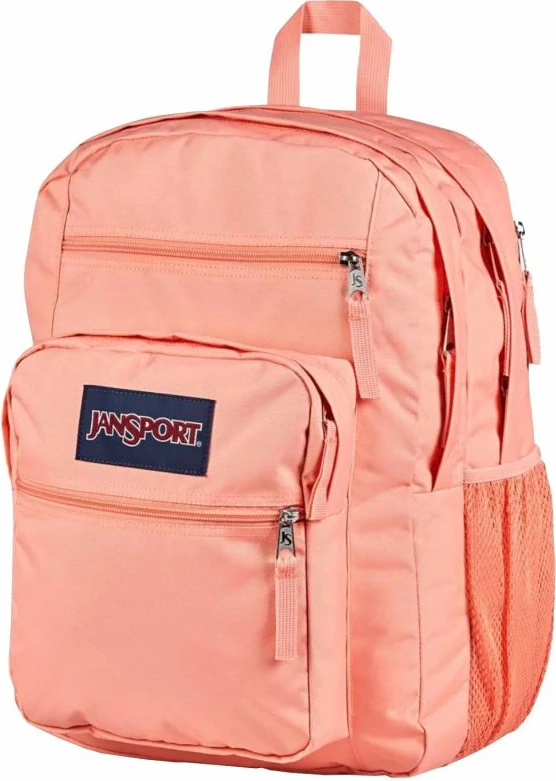 Çantë shpine JanSport unisex, portokalli/rozë