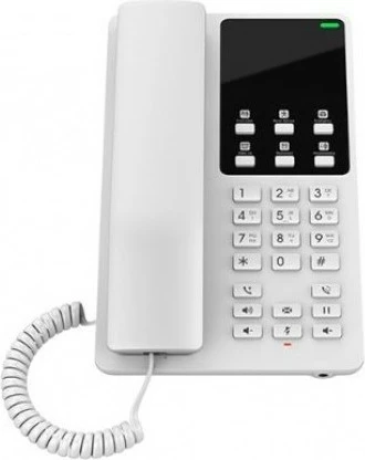 Telefon IP Grandstream GHP620, 2 linja, LCD, Ethernet Gigabit, e bardhë