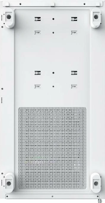 Kasë Montech XR, Midi Tower ATX, ARGB, USB-C, pa PSU, e bardhë