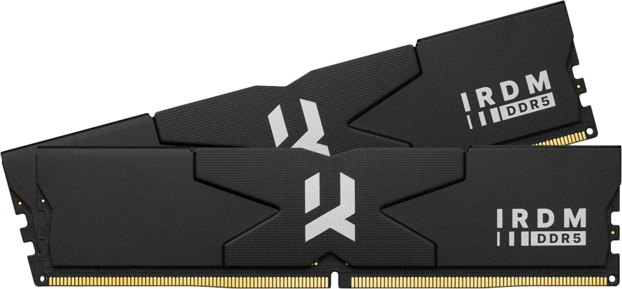RAM Memorje GOODRAM IRDM DDR5 32GB (2x16GB) 6000MHz CL30 DIMM e zezë