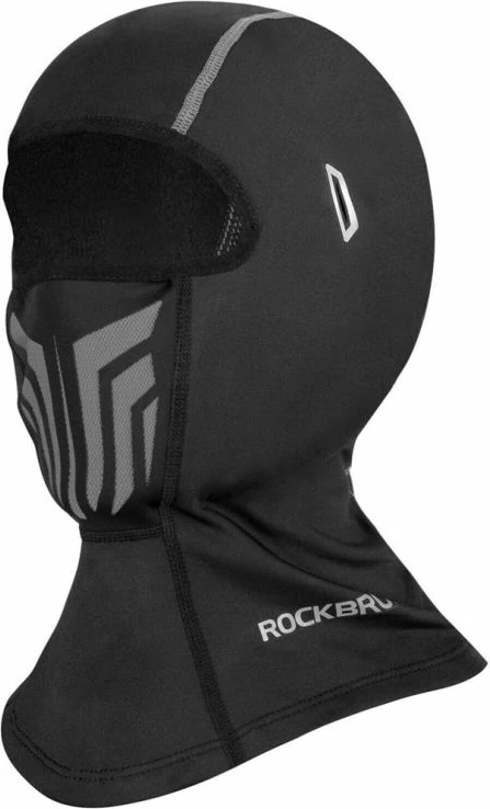 Maskë balaclava sportive Rockbros për meshkuj, e zezë
