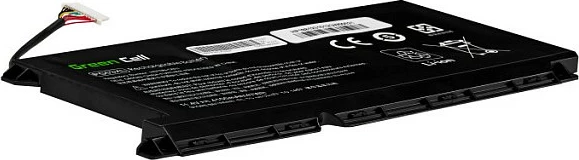 Bateri laptopi Green Cell për HP Pavilion 15-EC, 4150mAh, e zezë