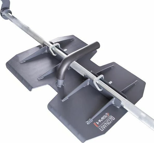 Pllakë leg press HMS UWN070, për Smith machine CYKLOP 2, çelik, 40 x 50 x 14 cm