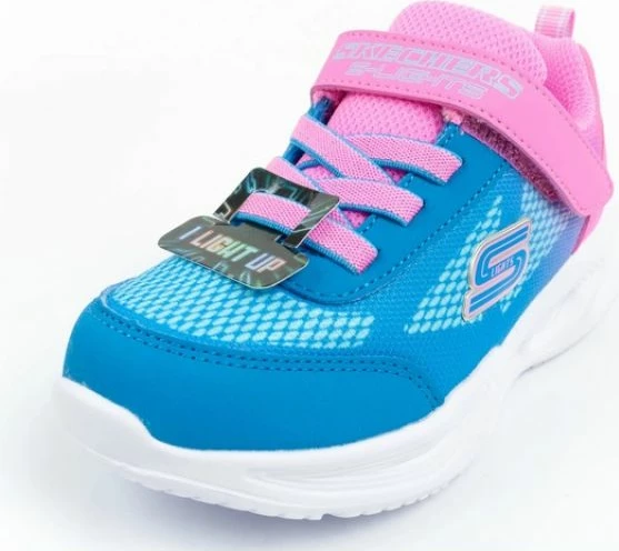 Atlete për fëmijë Skechers, blu-rozë