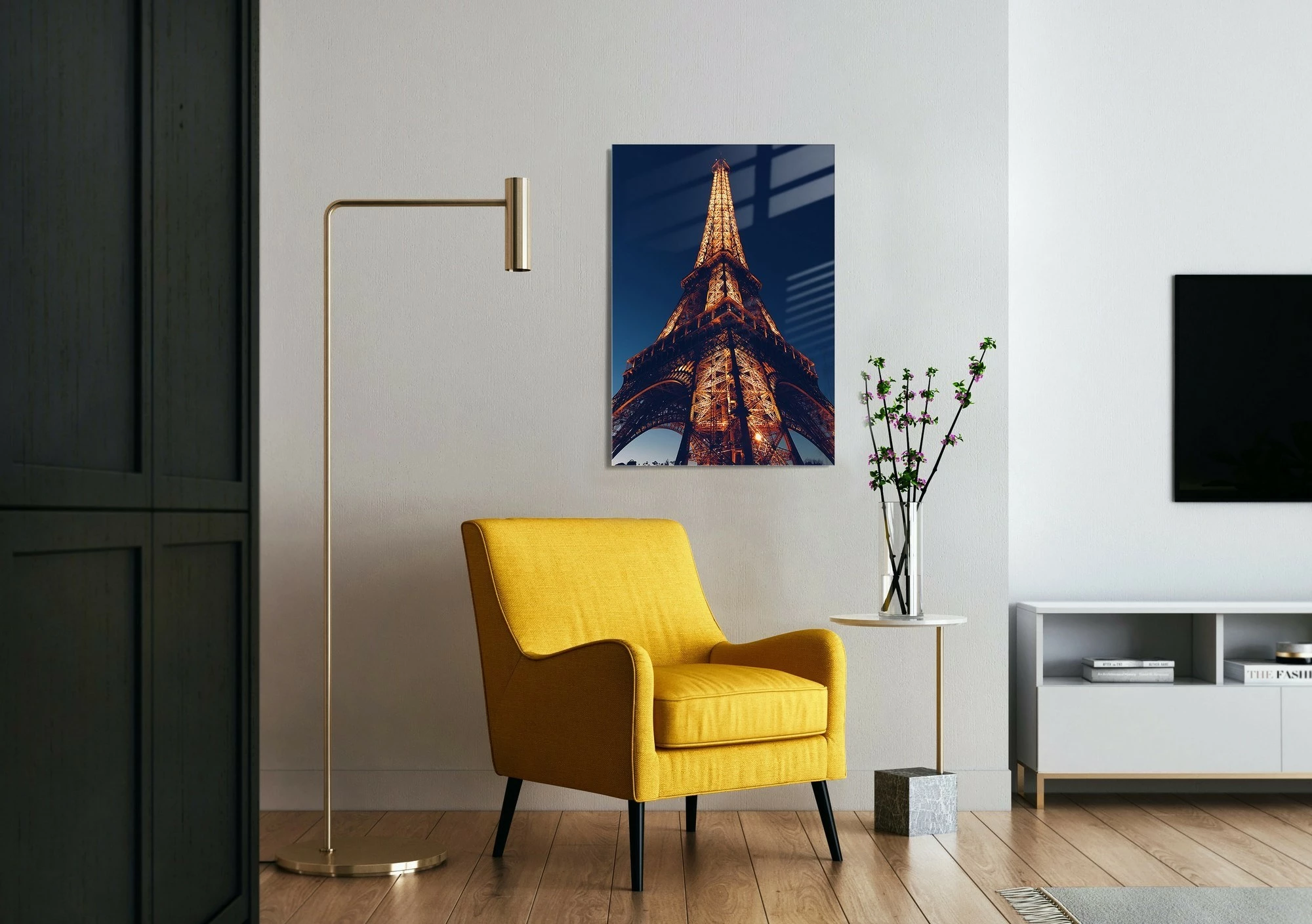 Pikturë dekorative prej xhami të temperuar, Wallity UV-016, 70x100cm