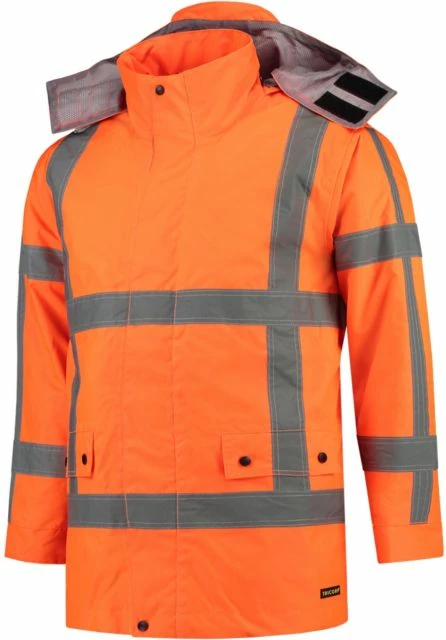 Jakne pune unisex Tricorp, portokalli