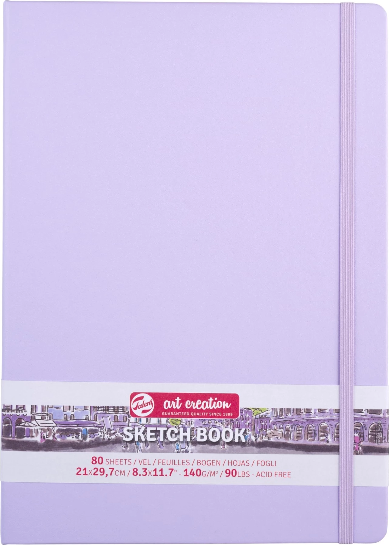 Talens Art Creation Sketch Book – Lavender (21 × 29.7 cm)