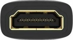 Adapter HDMI Unitek A1013BK, HDMI 2.0 4K@60Hz HDR, femër-femër, zi, 1 copë