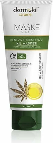 Maskë nga vaji i farës së argjilës Dermokil, 75ml