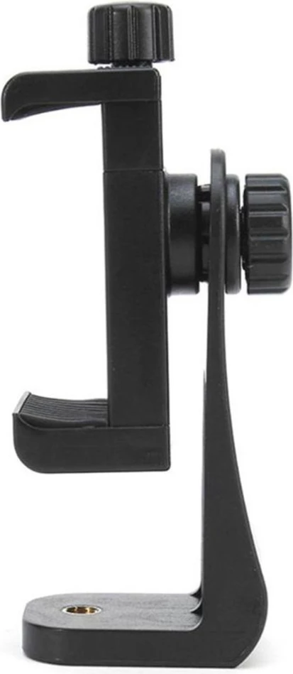 Mbajtës gjoksi për kamera sportive, Hurtel, 360° tripod rrotullues, qëndrim telefoni, i rregullueshëm, e zezë