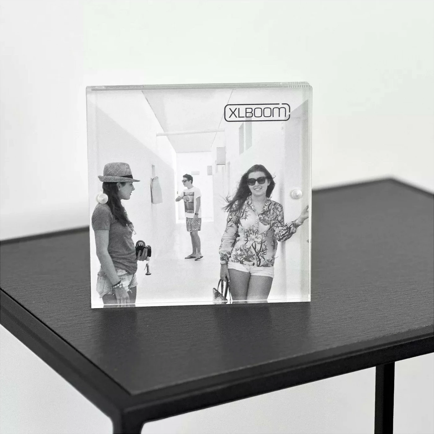 Letër fotografike Canon PP-201 Photo Cube 2311B075, 130x130mm, glossy, 40 fletë, me kornizë, pink