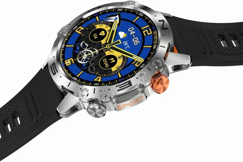 Smartwatch Gravity për të gjithë, e zezë