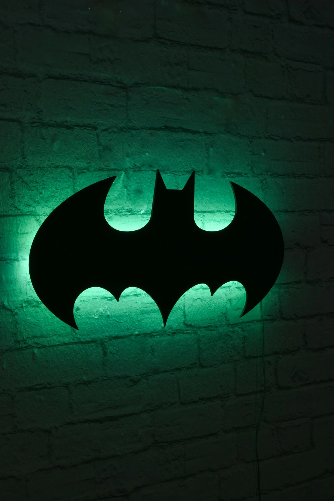 Dritë dekorative LED, Batman, ngjyrë e gjelbër