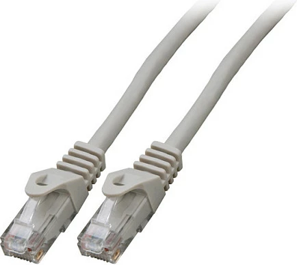Kabllo rrjeti EFB Elektronik Cat6 RJ45 U/UTP, 0.5m, LSZH, gri