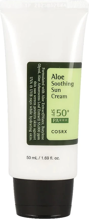 Krem dielli për fytyrë COSRX Aloe Soothing Sun Cream SPF50+/PA+++ për femra, 50ml