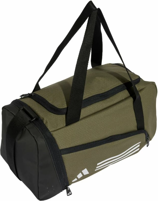Çantë duffel adidas, e zezë dhe e gjelbër
