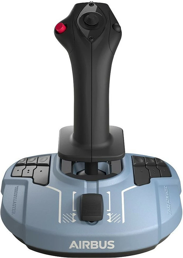 Joystick Thrustmaster TCA Sidestick AIRBUS Edition, PC, 17 butona, USB, zi/blu