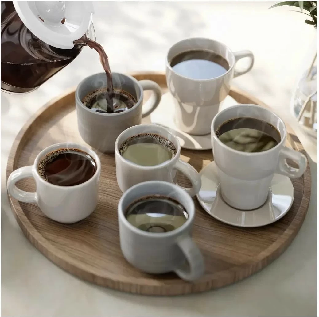 Aparat kafeje Philips HD7411/00, 1.25L, 1080W, bardhë