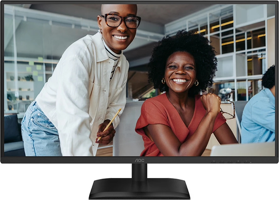 Monitor AOC Q27E4U 27" QHD IPS 120Hz HDR me Adaptive Sync, USB hub, Altoparlantë, i zi
