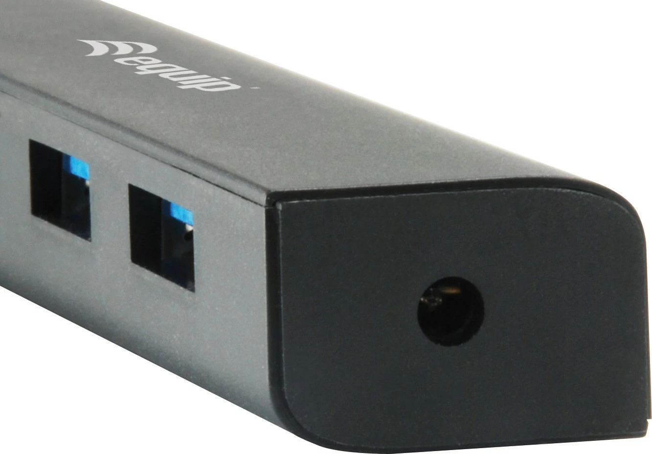 USB hub Equip 128954, 4 porta, USB 3.2 Gen 1, Type-C në Type-A, e zezë