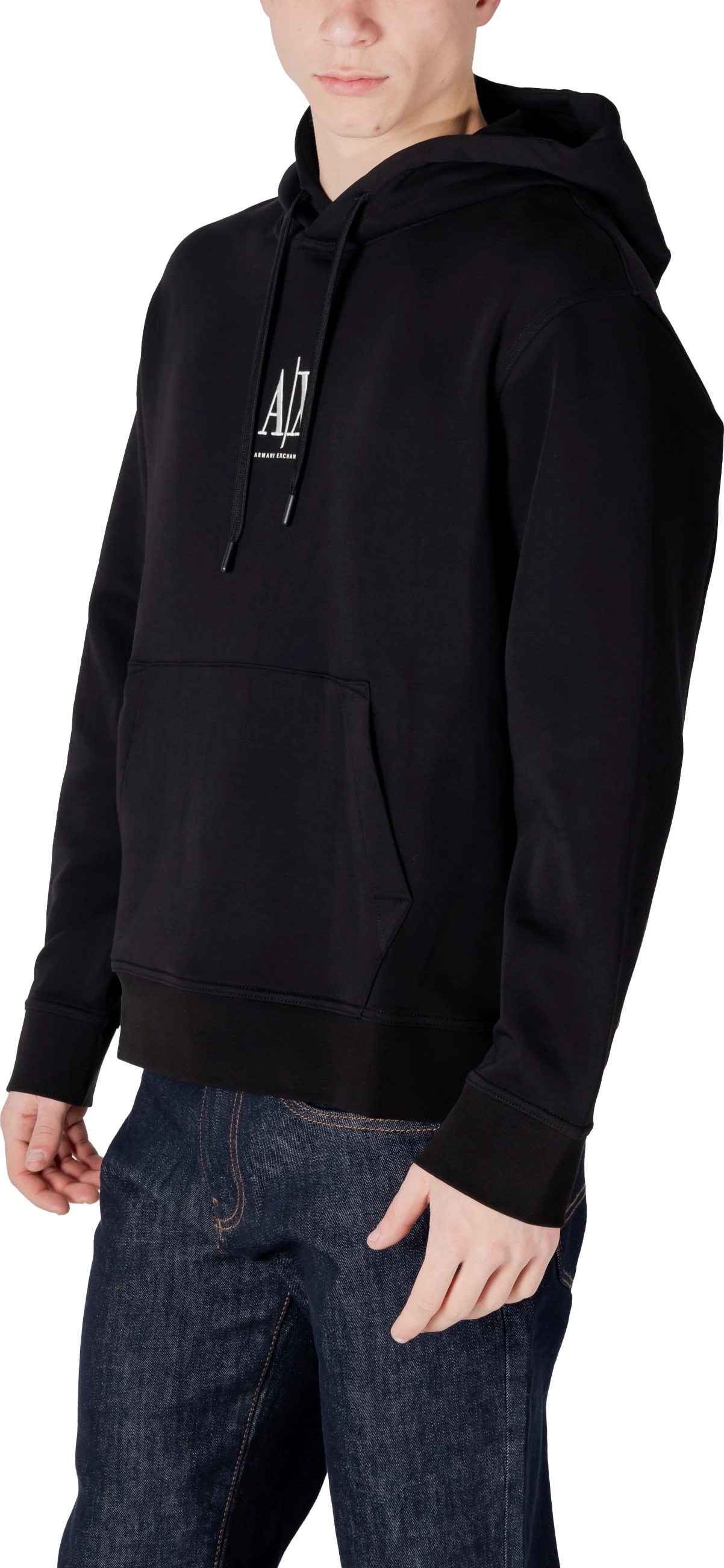 Duks me kapuç për meshkuj Armani Exchange XM000369 AF10818, i zi [Madhësia: XL]
